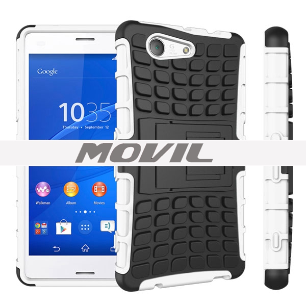 NP-1905 2 en 1 funda para  Sony Z3mini con soporte-8